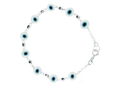 Foto 1 | Pulsera Xtellar Ojo Turco Plata 925