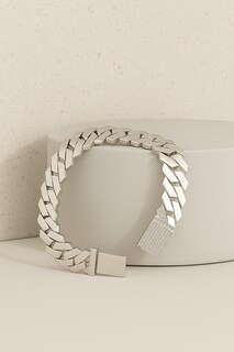 Foto 3 | Pulso Cubana Pulsera Plata .925 Moissanite - Ortiz Espinosa