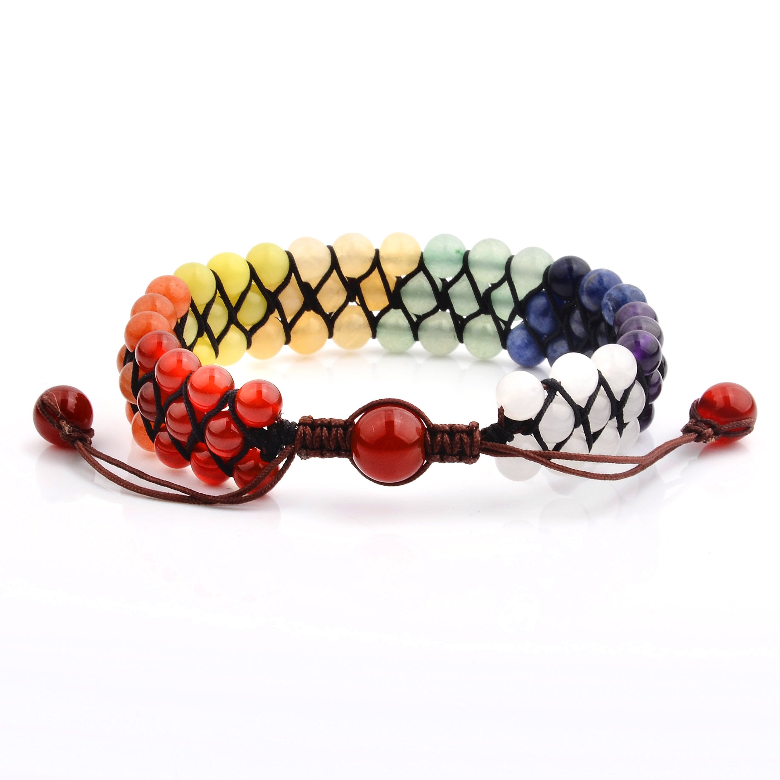 Foto 3 pulgar | Pulsera West Coast Jewelry Con Piedras Naturales Multicolores Para Hombre - Venta Internacional.