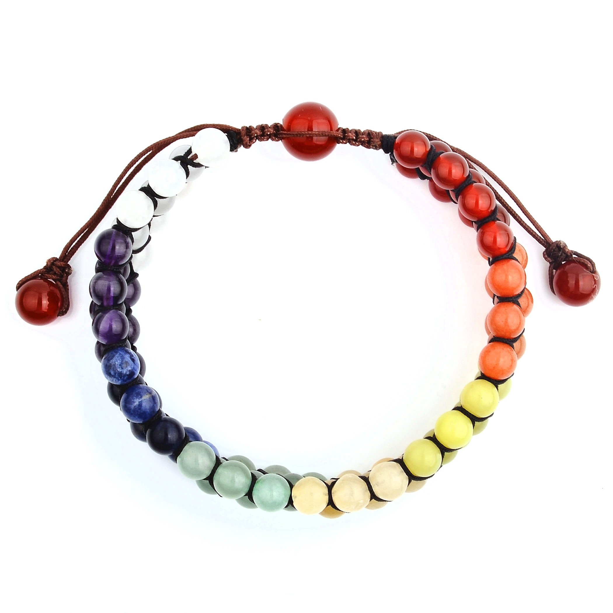 Foto 4 pulgar | Pulsera West Coast Jewelry Con Piedras Naturales Multicolores Para Hombre - Venta Internacional.