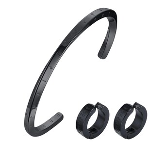 Foto 1 | Brazalete 24 Runas Vikingos Pulsera Hombre Acero Inoxidable