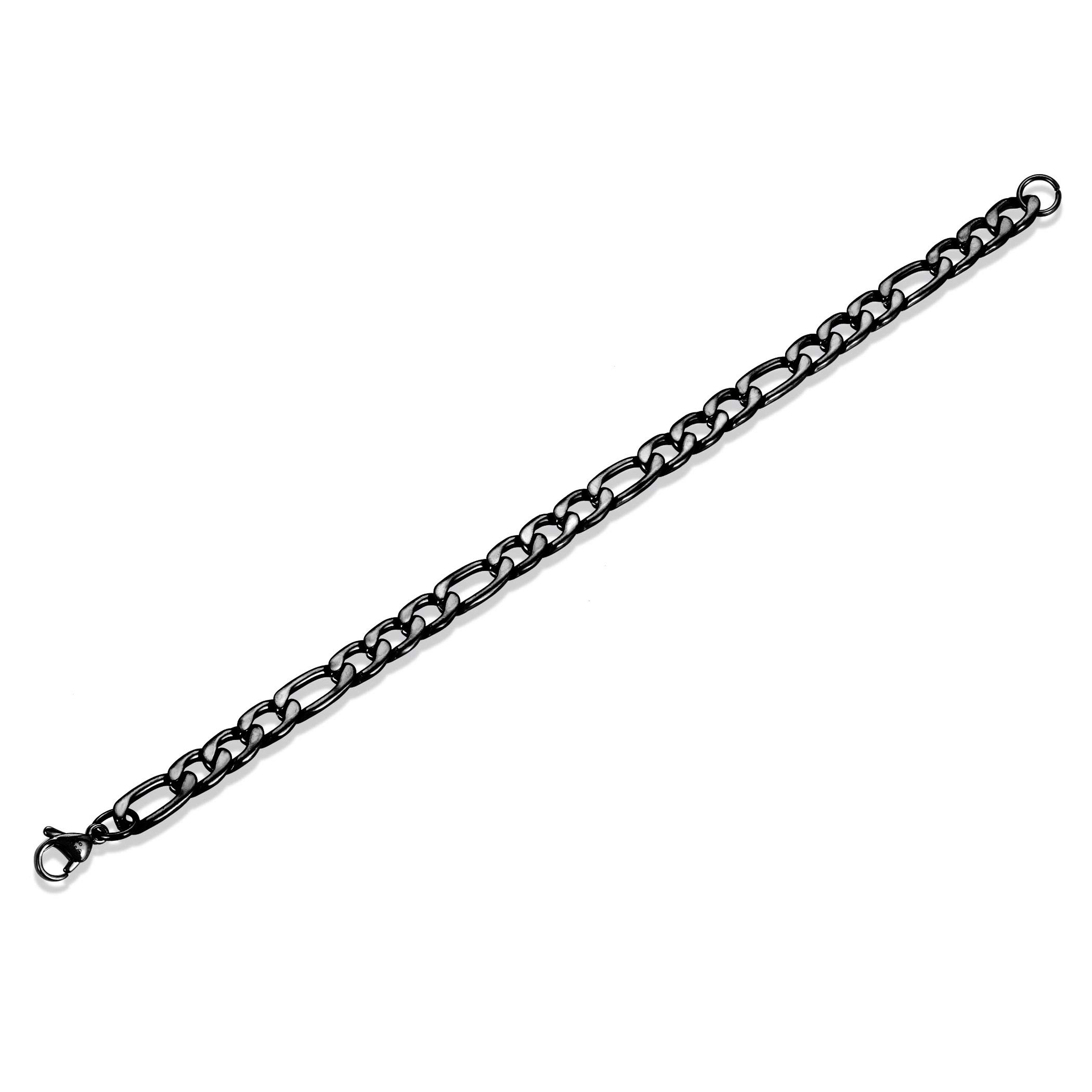 Foto 2 | Pulsera West Coast Jewelry Figaro Chain De Acero Inoxidable - Venta Internacional.