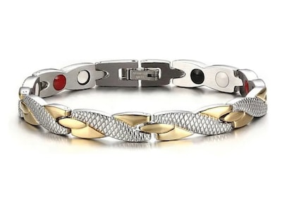 Foto 1 | Pulsera De Titanio Magnética Ajustabl Reducción Del Dolor