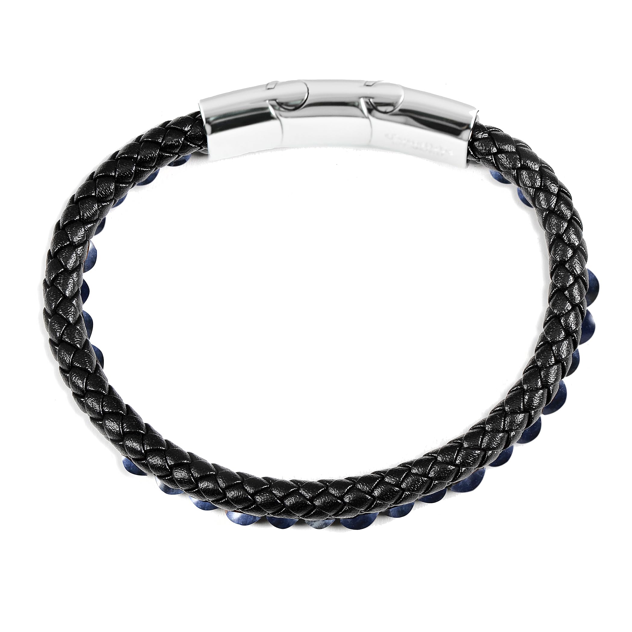 Foto 2 | Pulsera West Coast Jewelry Con Cuentas De Piedra De Sodalita Crisol - Venta Internacional.