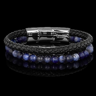 Foto 3 | Pulsera West Coast Jewelry Con Cuentas De Piedra De Sodalita Crisol - Venta Internacional.