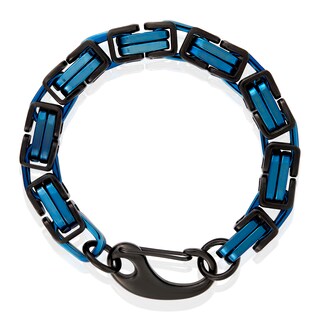 Foto 2 | Pulsera West Coast Jewelry Crucible Para Hombre, Acero Bizantino - Venta Internacional.