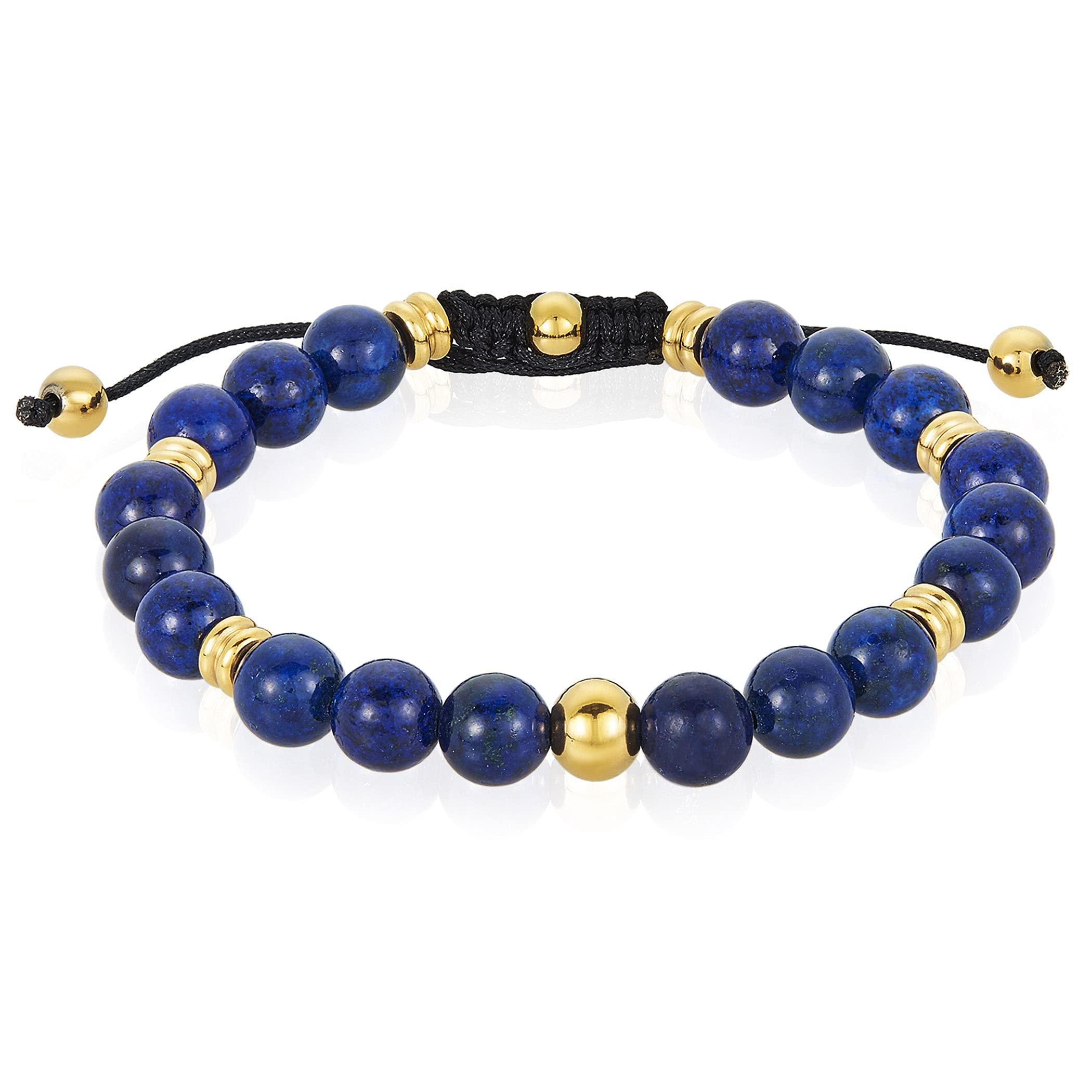 Foto 3 | Pulsera West Coast Jewelry Con Piedra Lapislázuli Para Hombre - Venta Internacional.