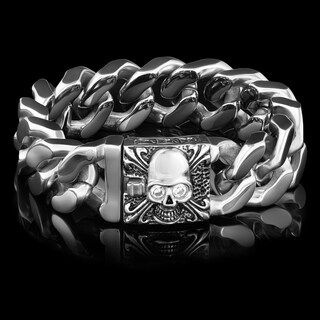 Foto 3 | Pulsera West Coast Jewelry Crucible De Acero Para Hombre, 20 Mm - Venta Internacional.
