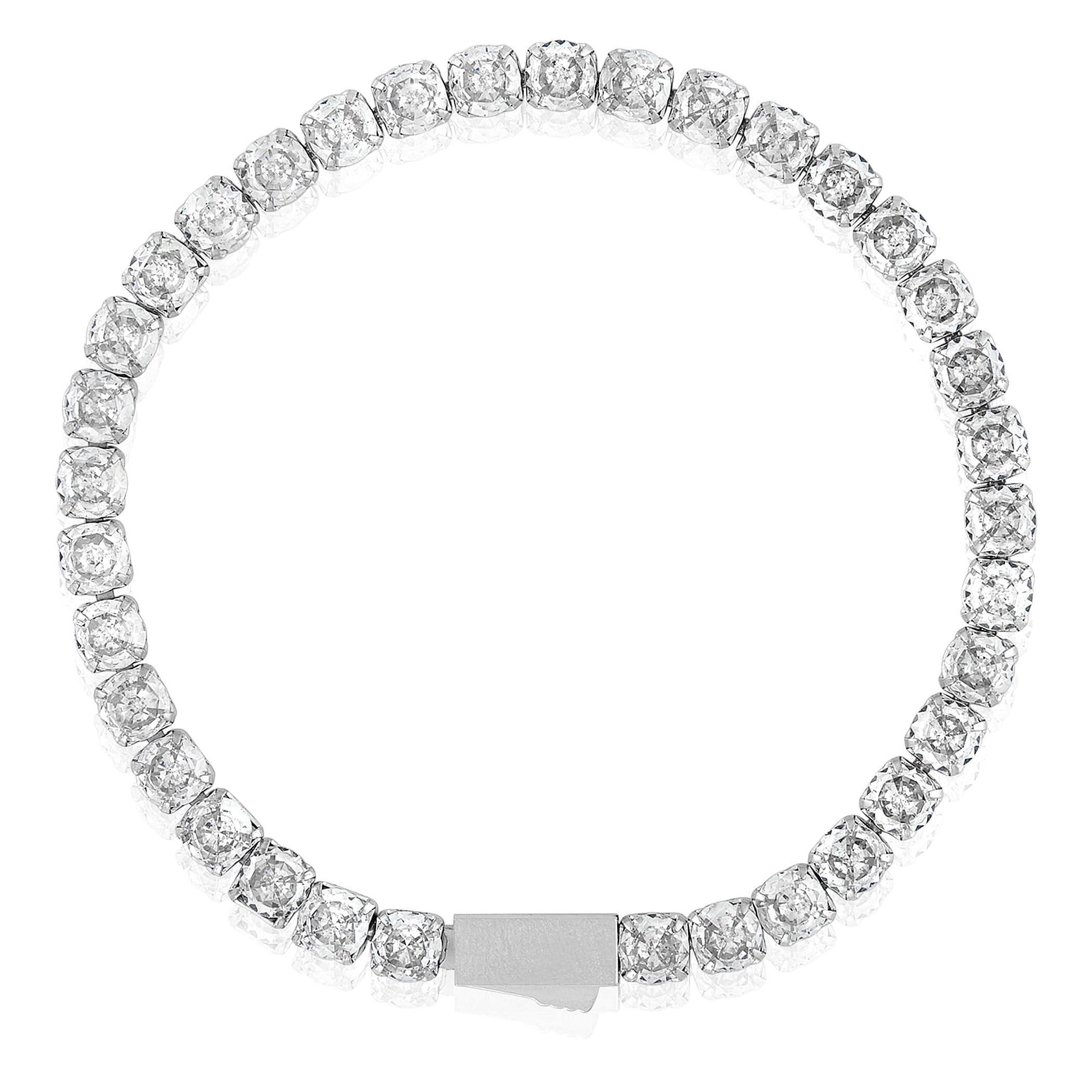 Foto 3 pulgar | Pulsera De Tenis West Coast Jewelry Crucible Para Hombre, Acero - Venta Internacional.