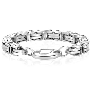Foto 3 | Pulsera West Coast Jewelry Crucible Para Hombre, Acero Bizantino - Venta Internacional.