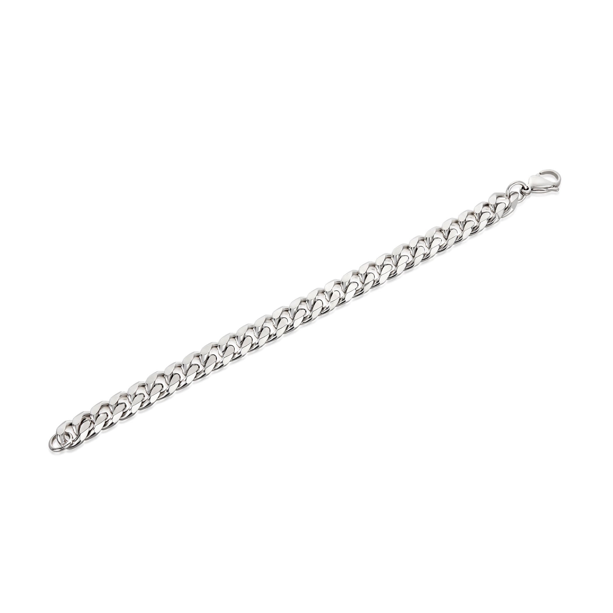 Foto 2 | Brazalete West Coast Jewelry Con Cadena Eslabonada De Acero Inoxidable, 8.5 Pulgadas - Venta Internacional.