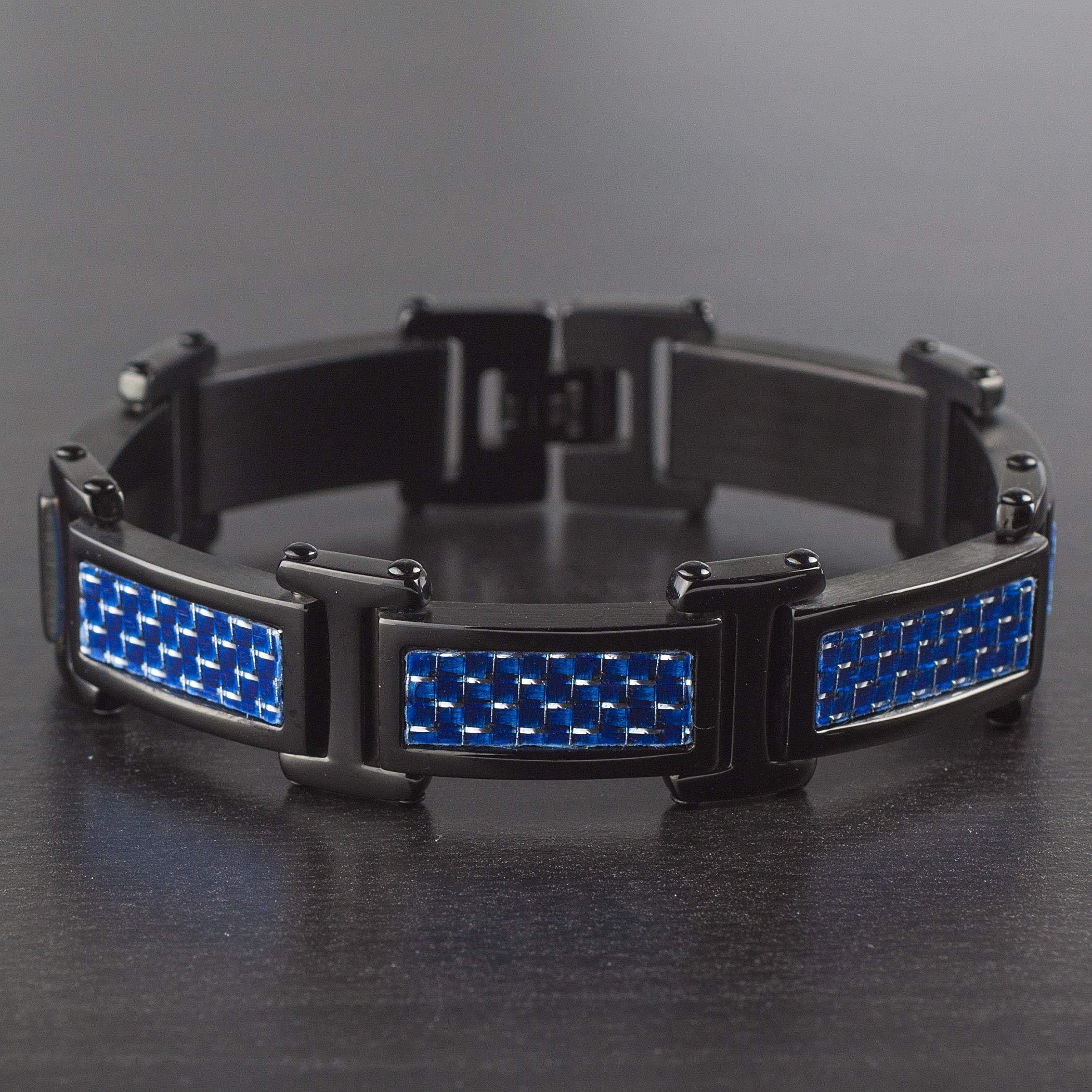 Foto 4 | Pulsera West Coast Jewelry Crucible Para Hombre, Acero Inoxidable Negro - Venta Internacional.