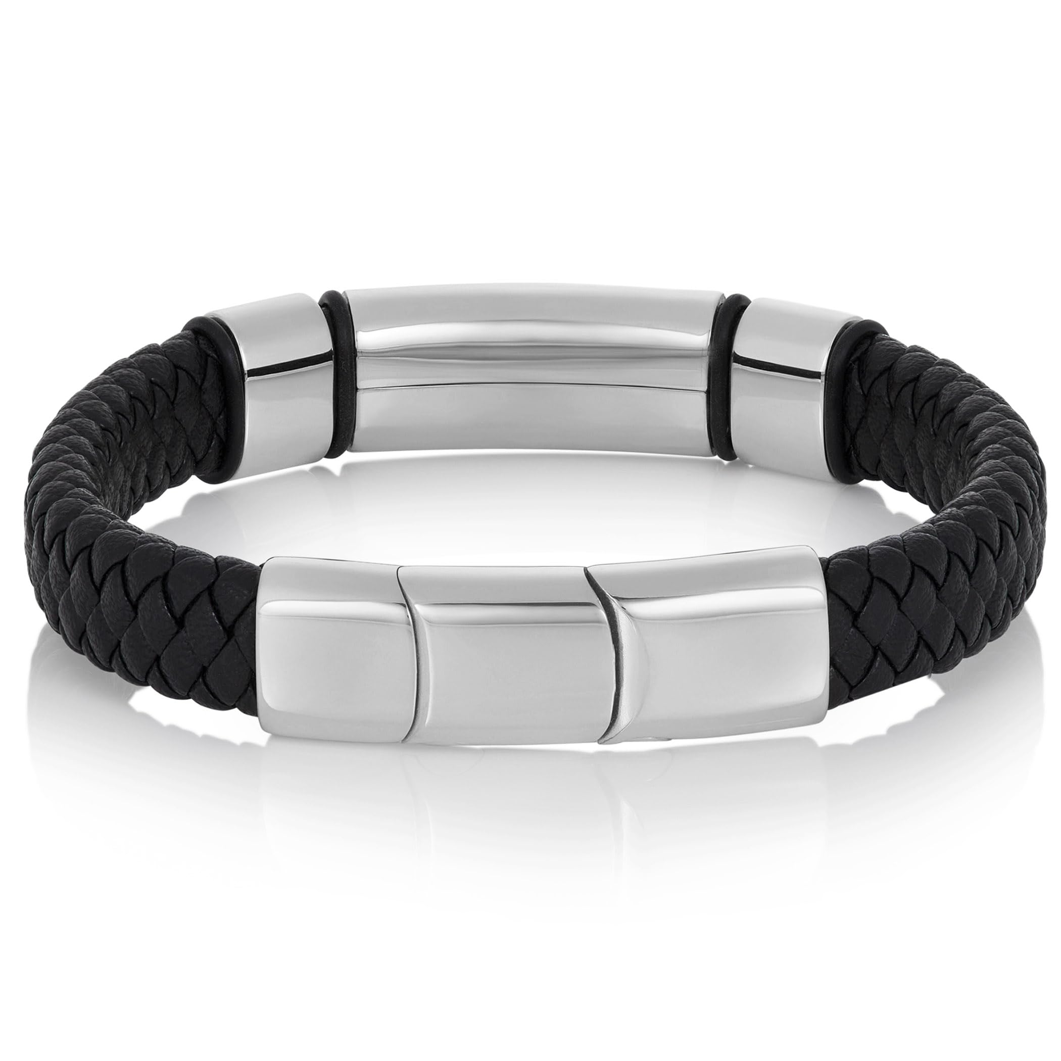 Foto 3 pulgar | Brazalete De Piel Grabable West Coast Jewelry Crisol - Venta Internacional.