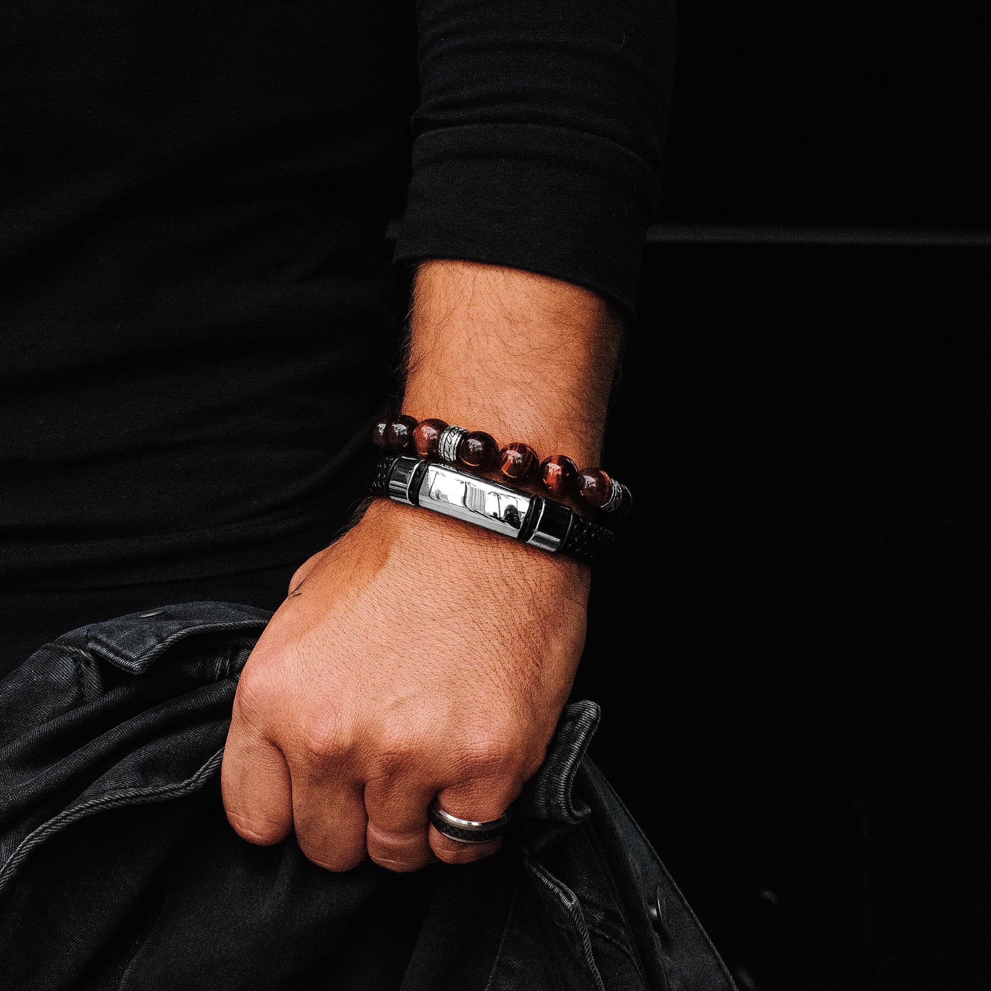 Foto 5 pulgar | Brazalete De Piel Grabable West Coast Jewelry Crisol - Venta Internacional.