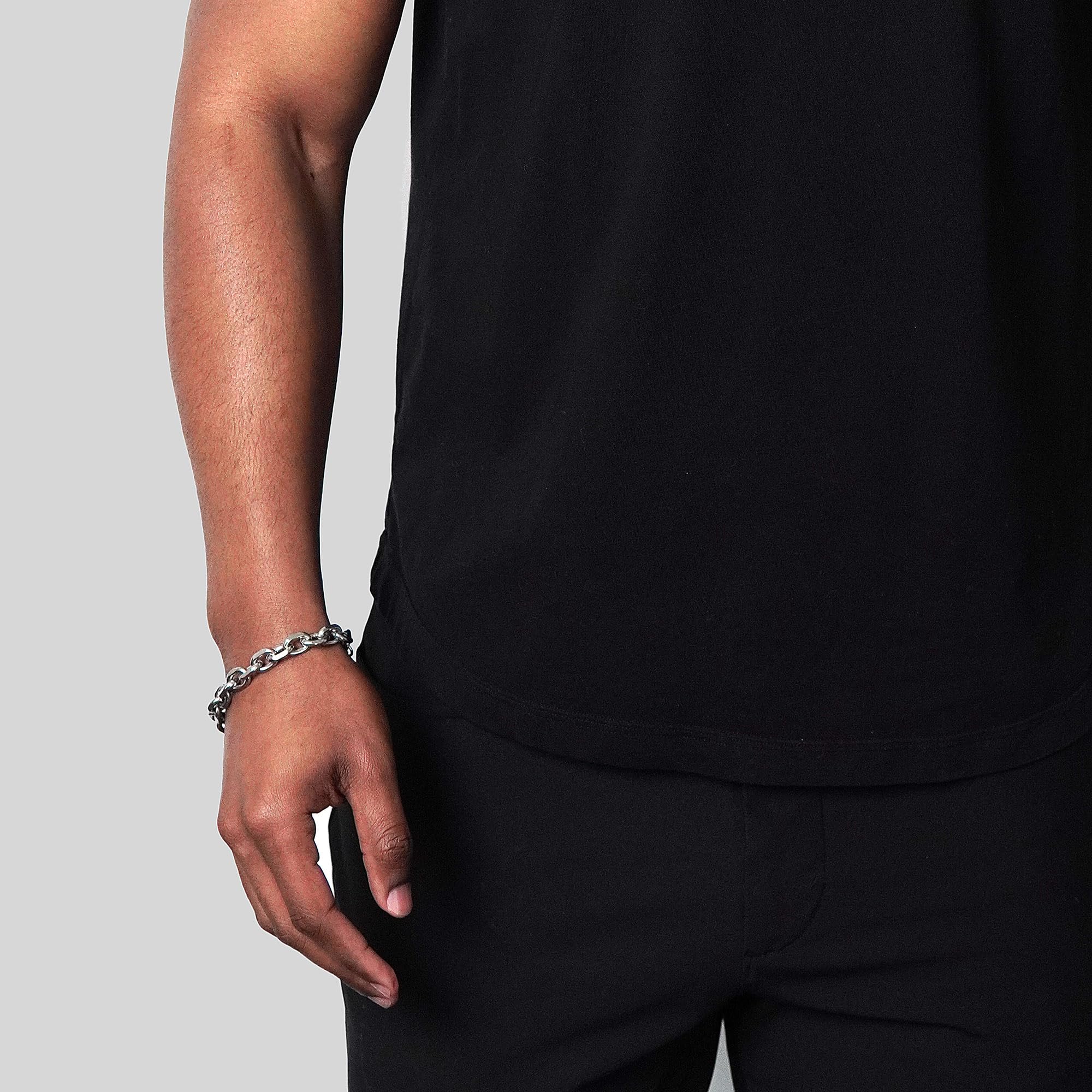 Foto 5 pulgar | Pulsera Invicta Silver De Acero Inoxidable Para Hombre  10 6 Mm Y 22 Cm - Venta Internacional.