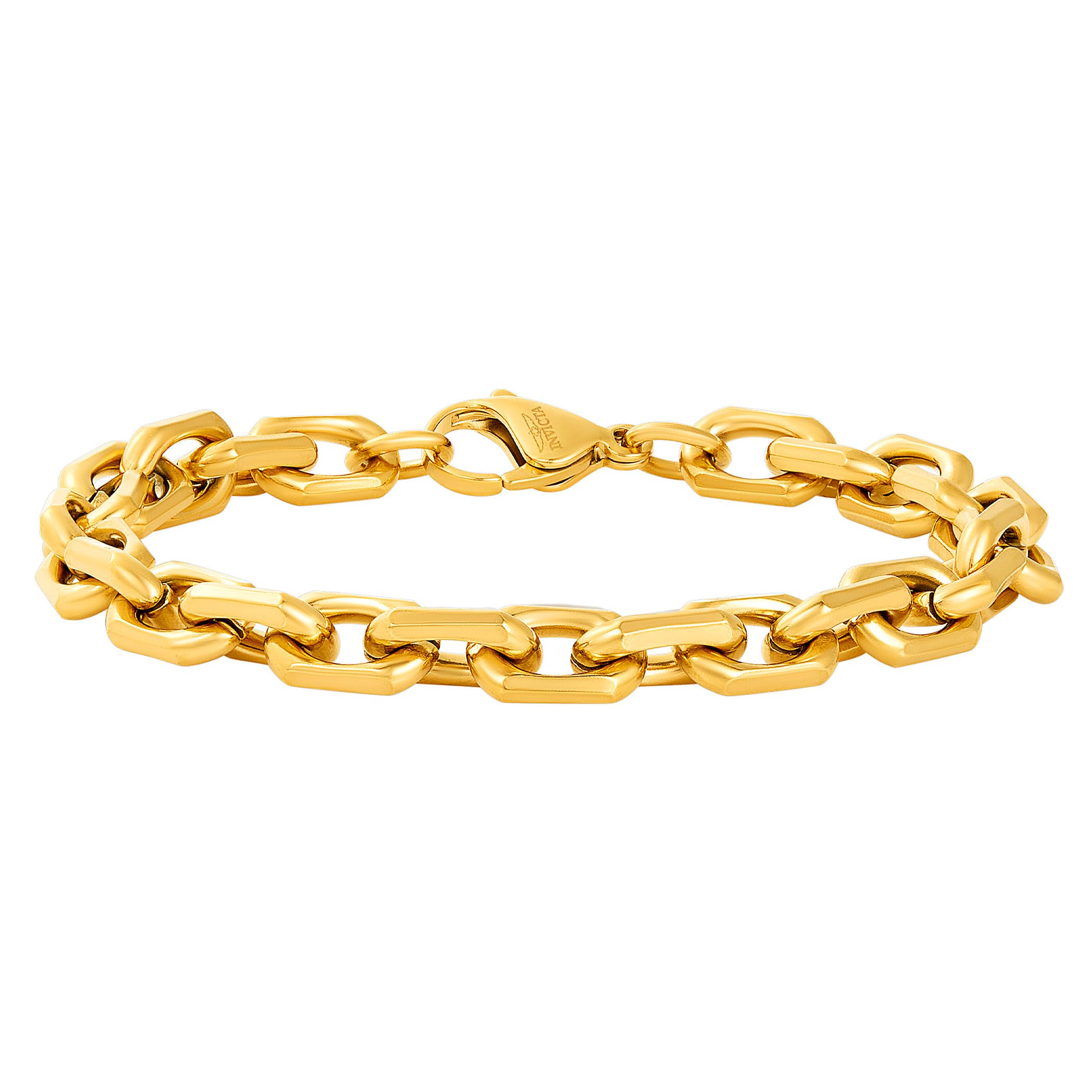 Foto 7 | Pulsera Invicta Gold De Acero Inoxidable Para Hombre  8.75 Pulgadas - Venta Internacional.