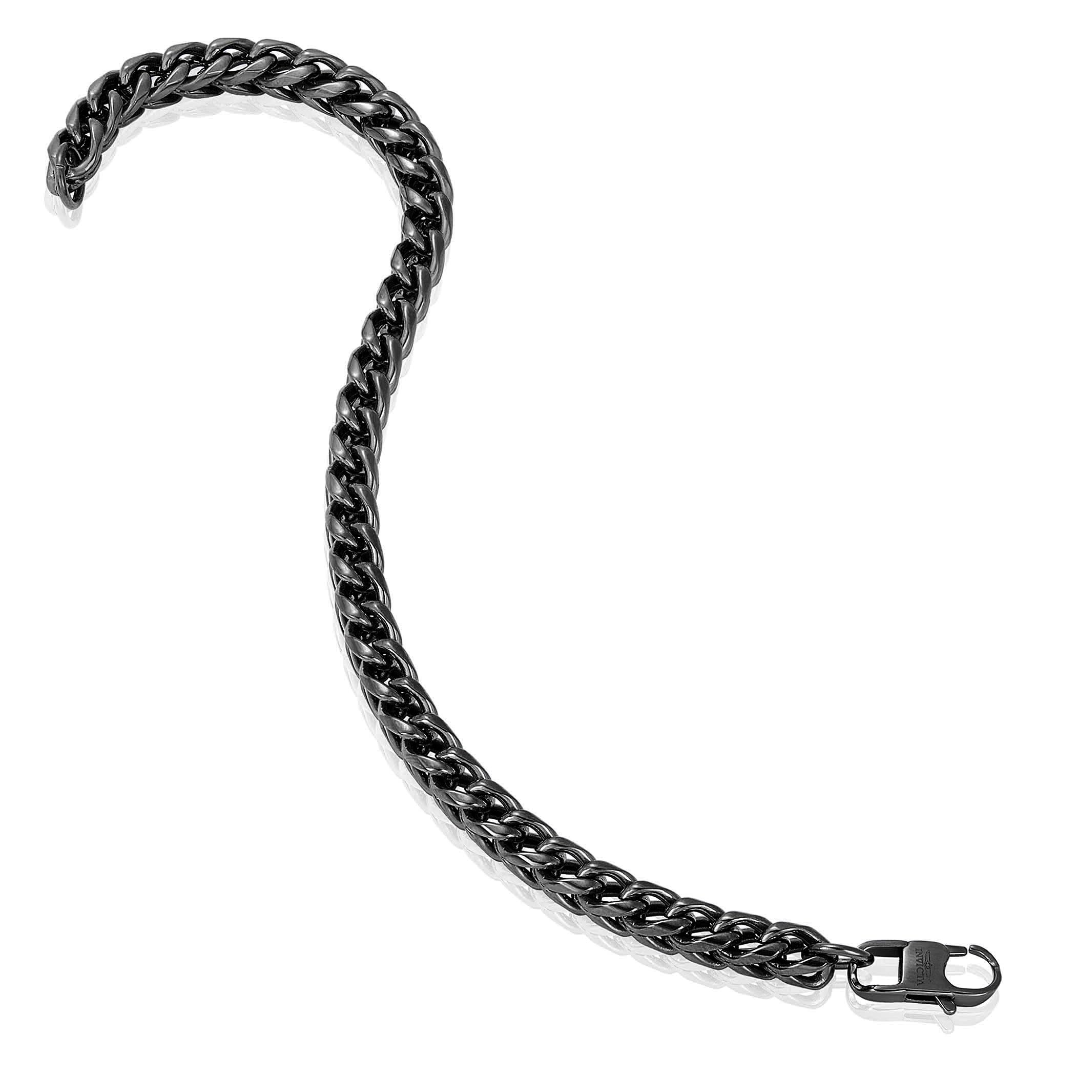 Foto 5 | Brazalete Invicta De Acero Inoxidable Chapado En Negro Para Hombre  8.5 Pulgadas - Venta Internacional.