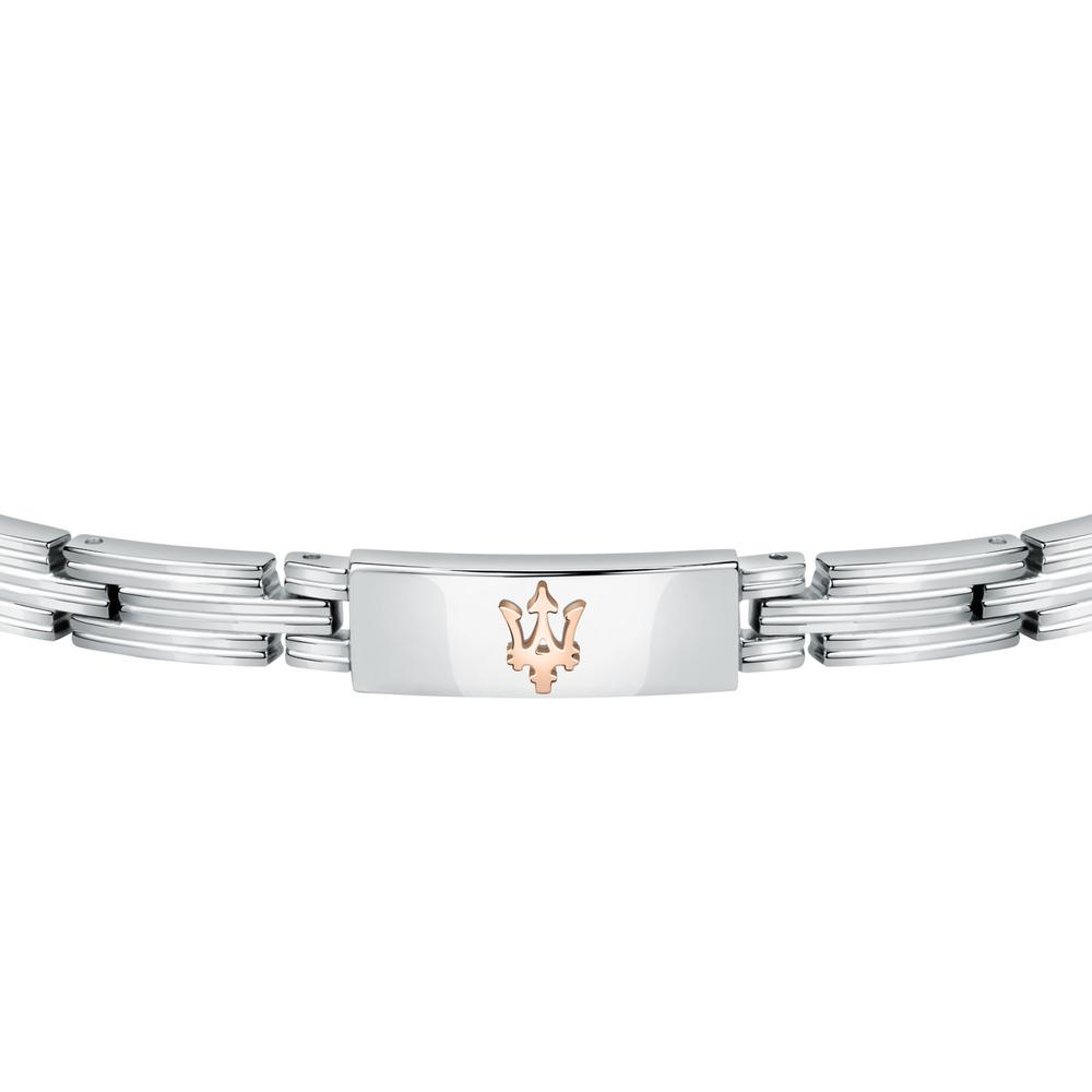Foto 3 pulgar | Pulsera Maserati Jm121atk12 Iconic-acero