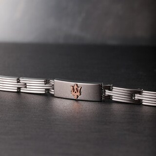 Foto 6 | Pulsera Maserati Jm121atk12 Iconic-acero