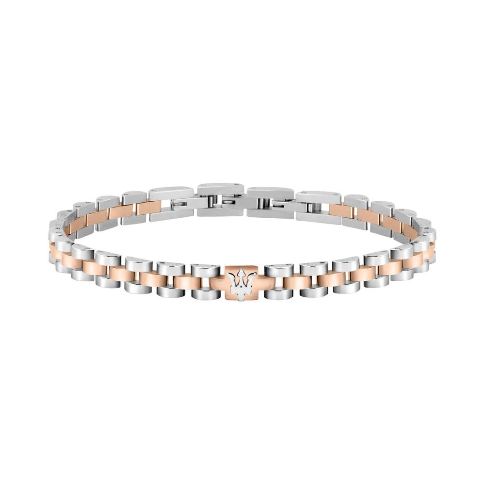 Pulsera Maserati Jm219aqh16 Iconic-acero