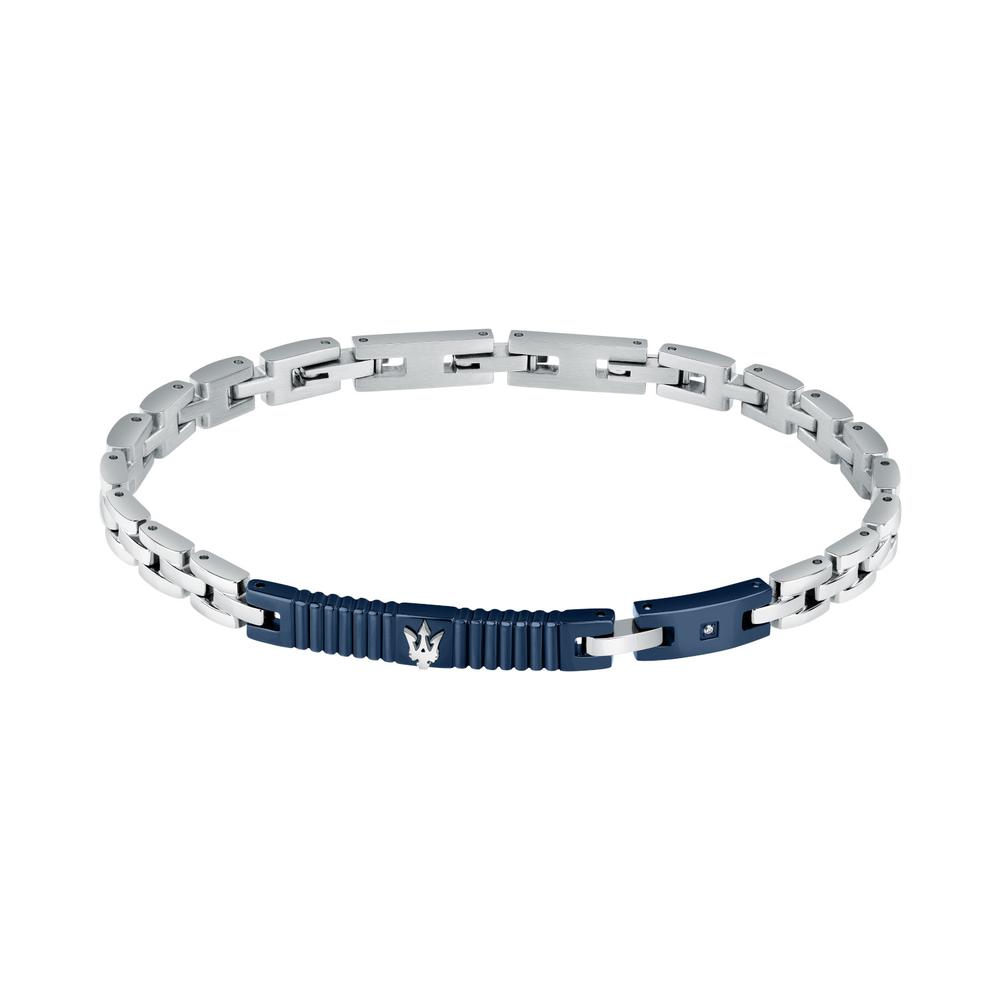 Pulsera Maserati Jm423aty17 Diamonds-acero