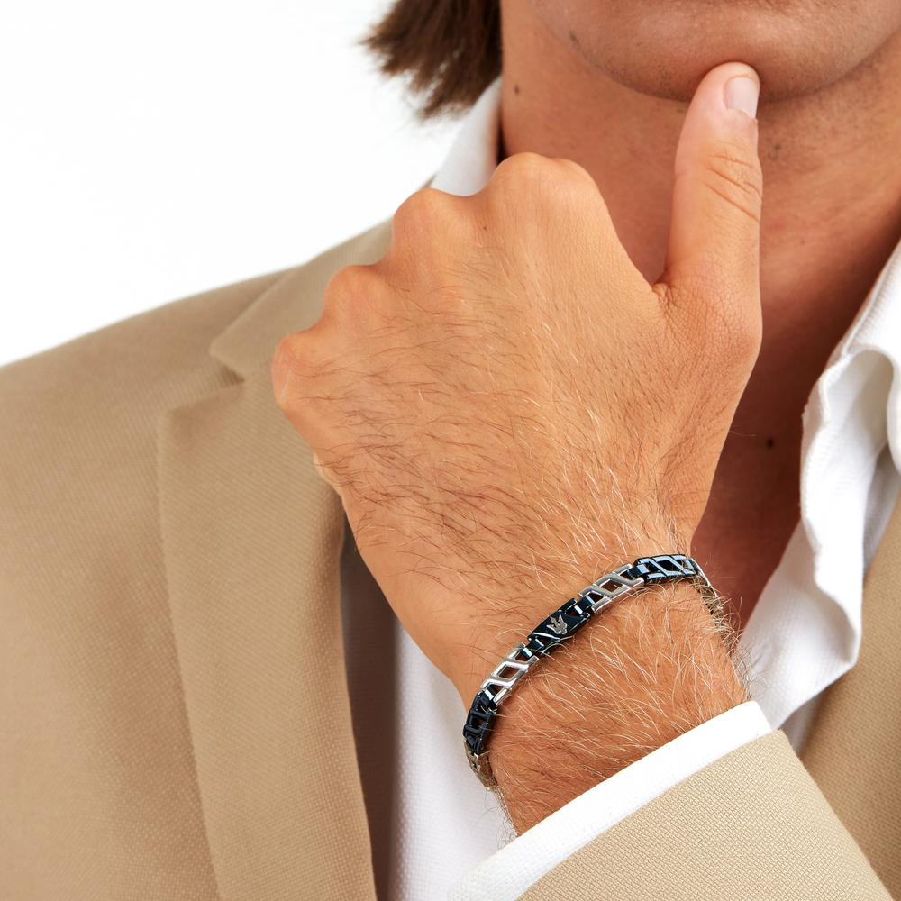 Foto 5 | Pulsera Maserati Jm523avd31 Iconic-acero