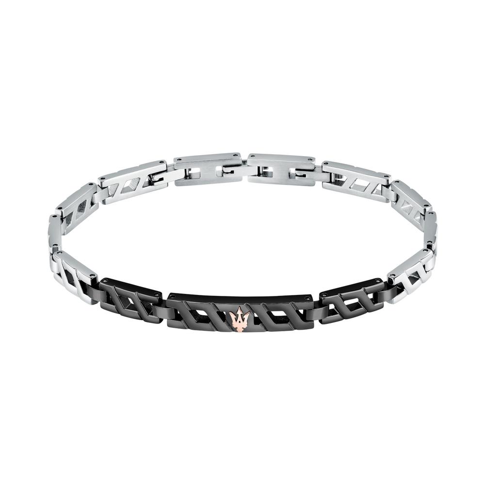 Pulsera Maserati Jm124avd36 Iconic-acero