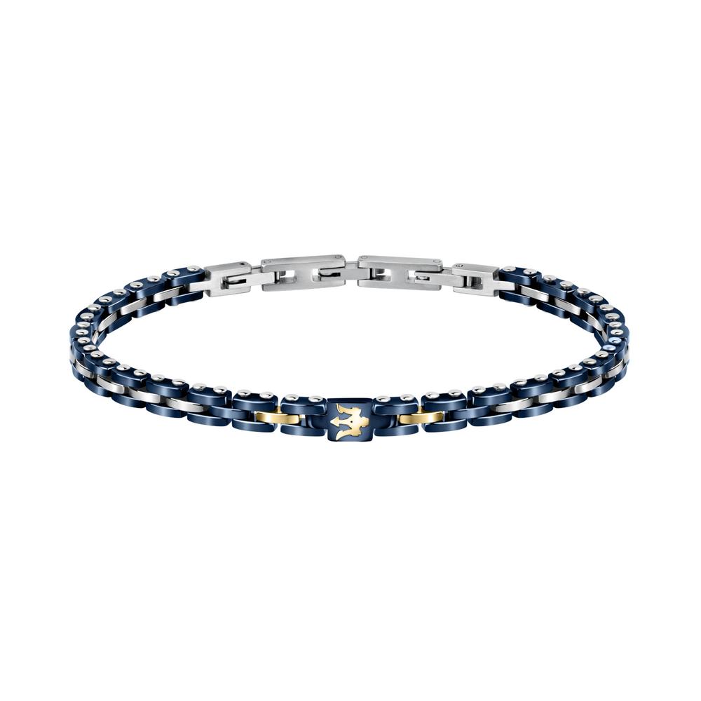 Pulsera Maserati Jm420ati01 Iconic-azul
