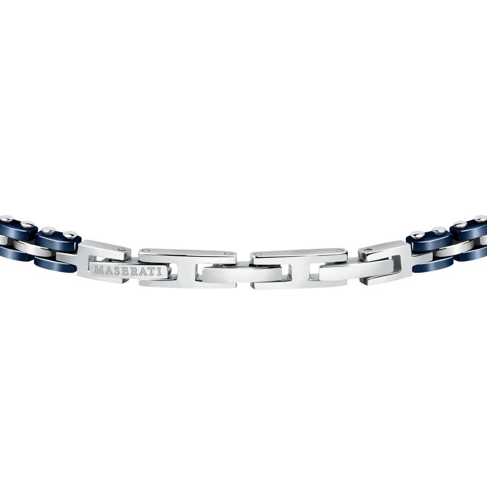 Foto 4 pulgar | Pulsera Maserati Jm420ati01 Iconic-azul