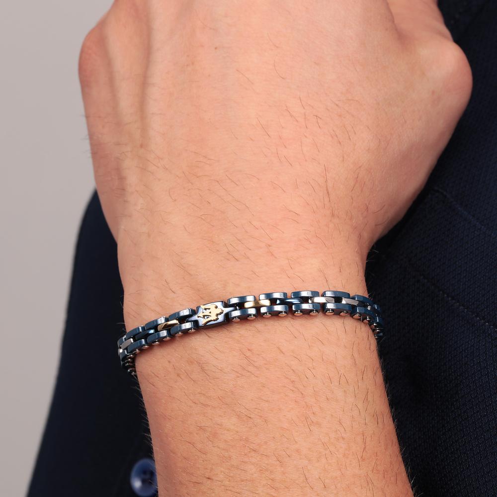 Foto 5 | Pulsera Maserati Jm420ati01 Iconic-azul