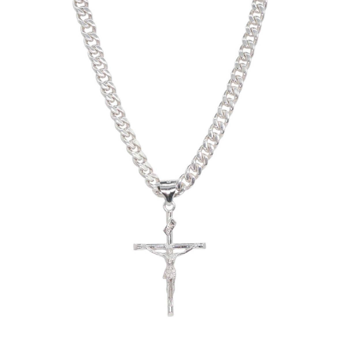 Foto 1 | Collar Plata .925 Crixus Joyería Cristo