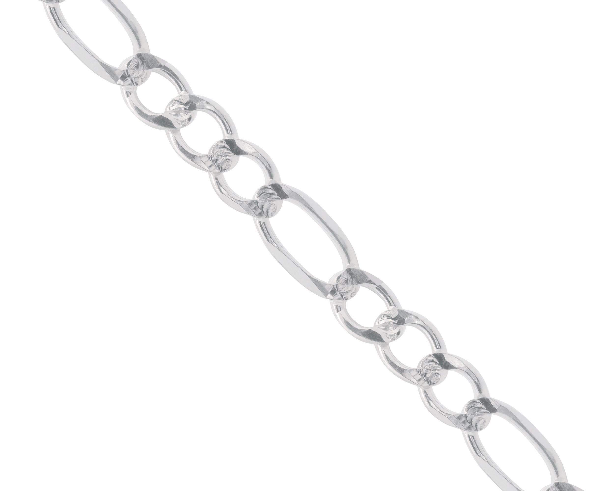 Foto 4 pulgar | Cadena 3x1 Extra Gruesa 60cm Horoz Plata .925 Cp672
