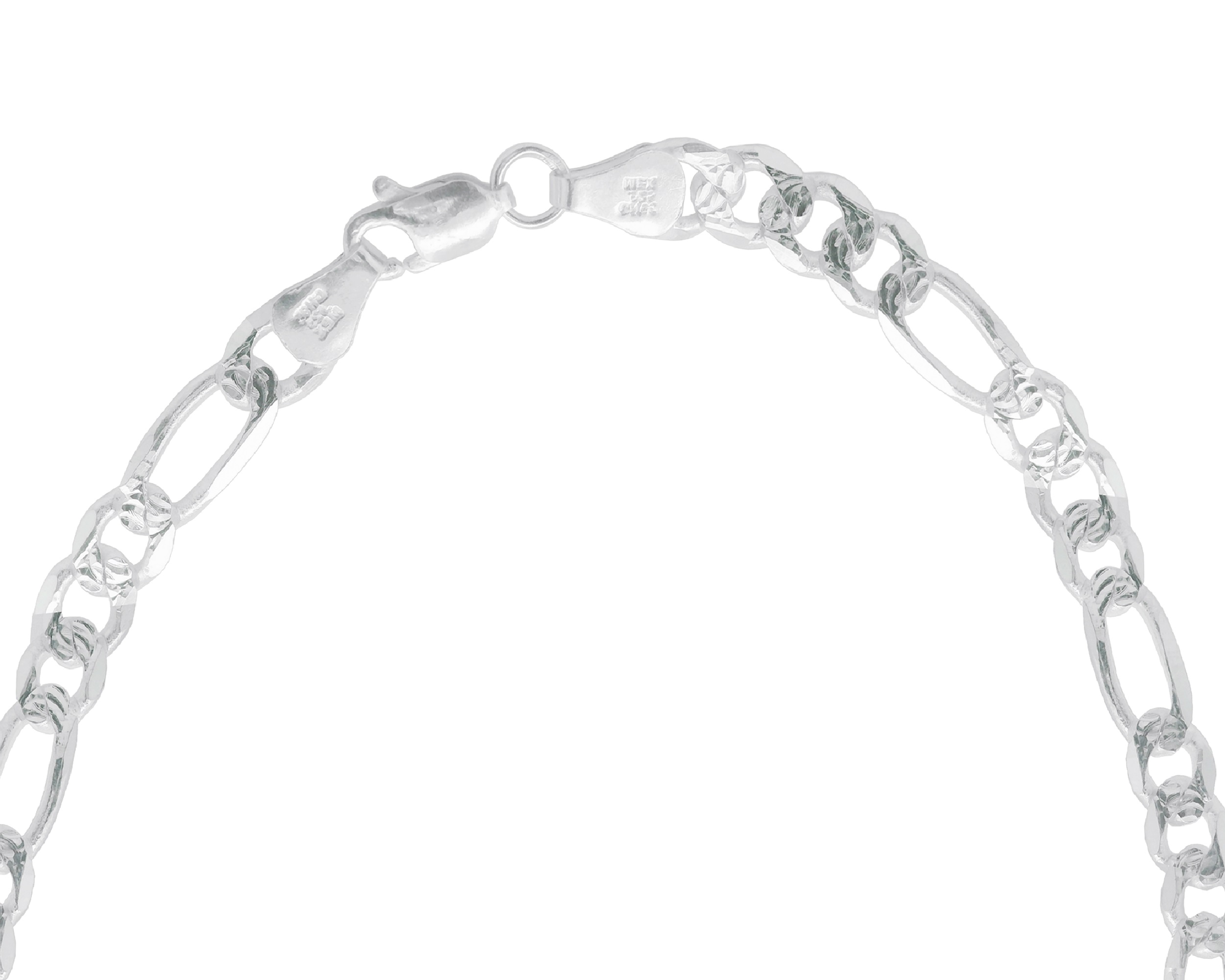 Foto 4 pulgar | Cadena 3x1 Gruesa 60cm Horoz Plata .925 Cp670