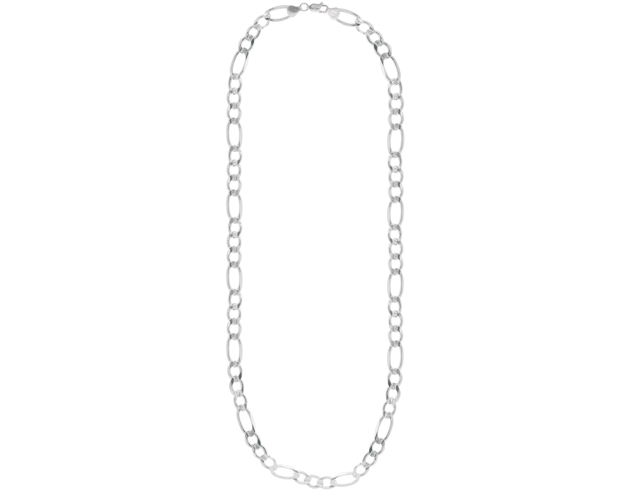 Foto 3 pulgar | Cadena 3x1 Extra Gruesa 65cm Horoz Plata .925 Cp673