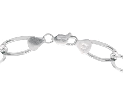 Foto 4 | Cadena 3x1 Extra Gruesa 65cm Horoz Plata .925 Cp673
