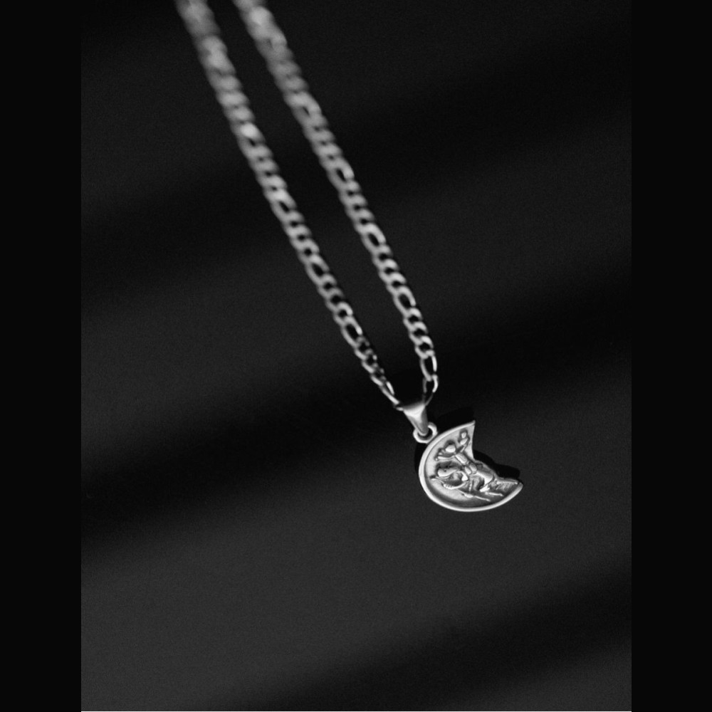 Foto 5 | Collar Cruze Dije Stchristoper Color Plata Hipoalergénico Inox