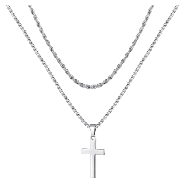 Foto 1 | Collar de Acero Inoxidable Xtellar para Hombre