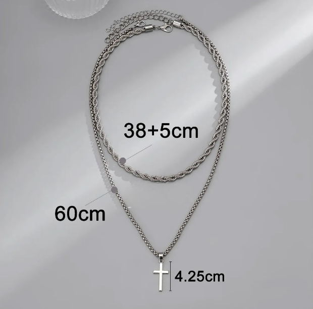 Foto 4 pulgar | Collar Xtellar Dijes Acero Inoxidable