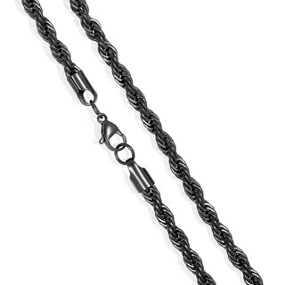 Foto 2 | Collar West Coast Jewelry Crucible Para Hombre, Acero Inoxidable Negro - Venta Internacional.