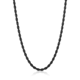 Foto 4 | Collar West Coast Jewelry Crucible Para Hombre, Acero Inoxidable Negro - Venta Internacional.