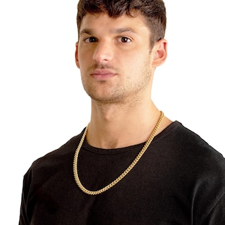 Foto 7 | Collar West Coast Jewelry Crucible Para Hombre, Acero Chapado En Oro - Venta Internacional.