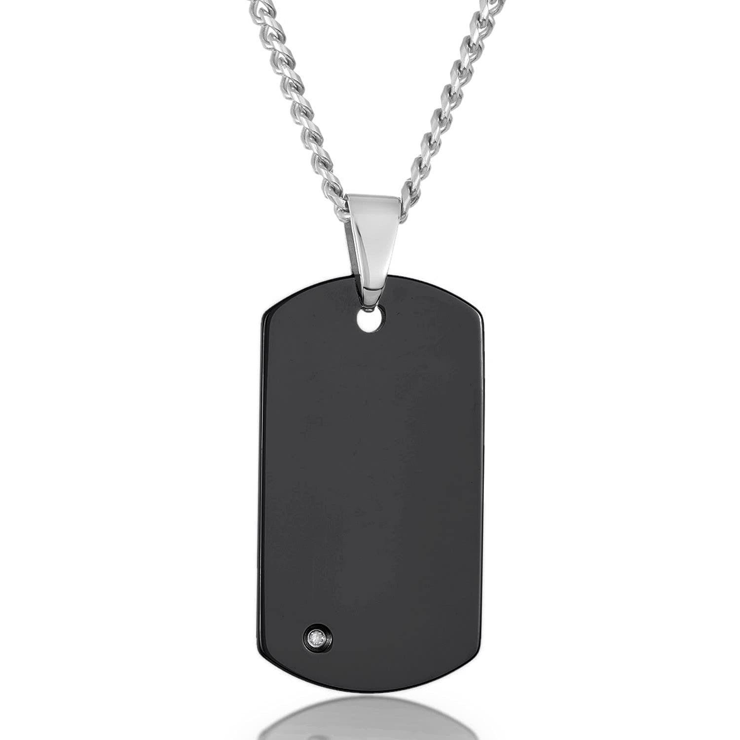 Foto 1 | Colgante West Coast Jewelry Crucible De Carburo De Tungsteno Con Diamante - Venta Internacional.