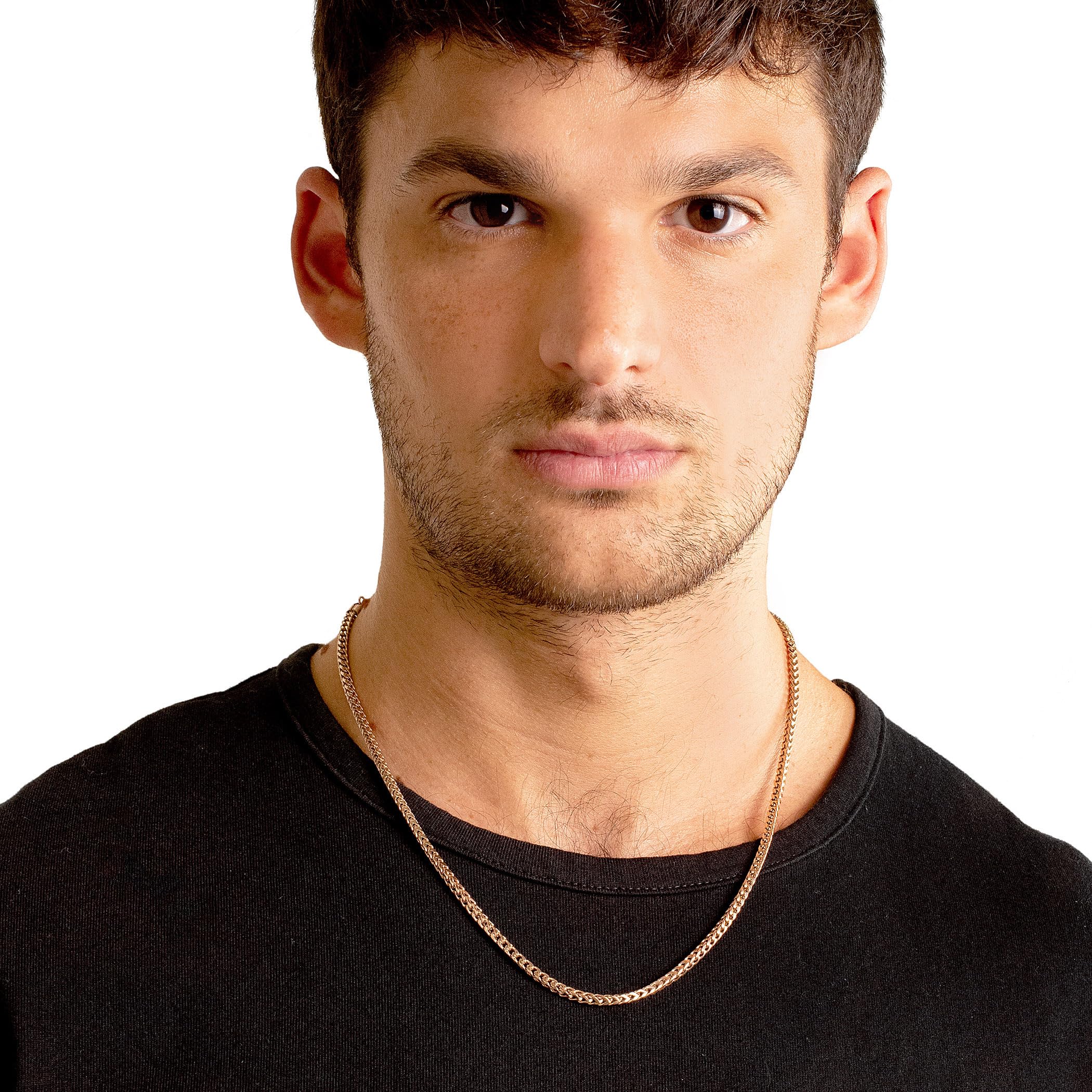 Foto 6 | Collar West Coast Jewelry Crucible Para Hombre, Cadena Franco - Venta Internacional.
