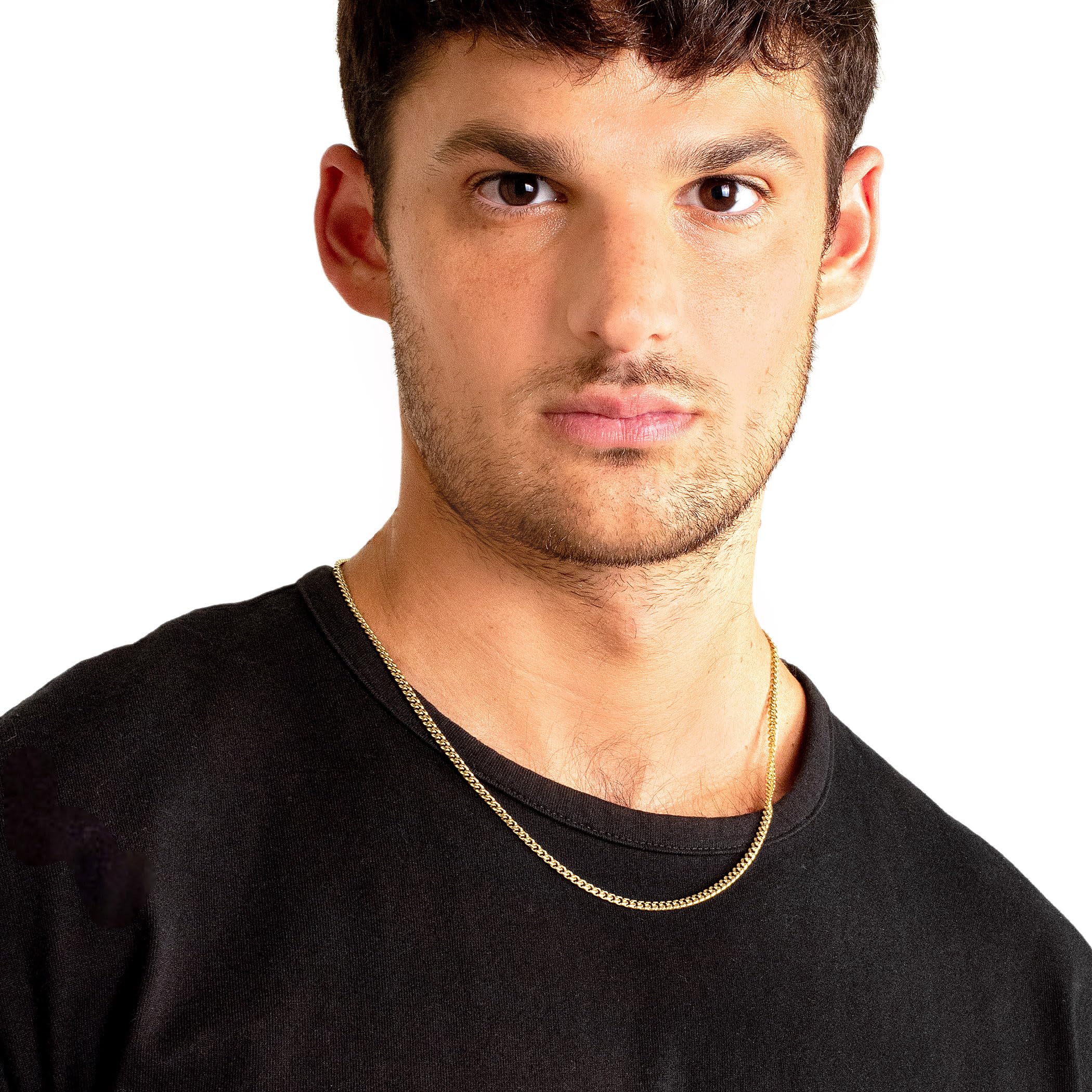Foto 8 pulgar | Collar West Coast Jewelry Crucible Para Hombre Chapado En Oro - Venta Internacional.