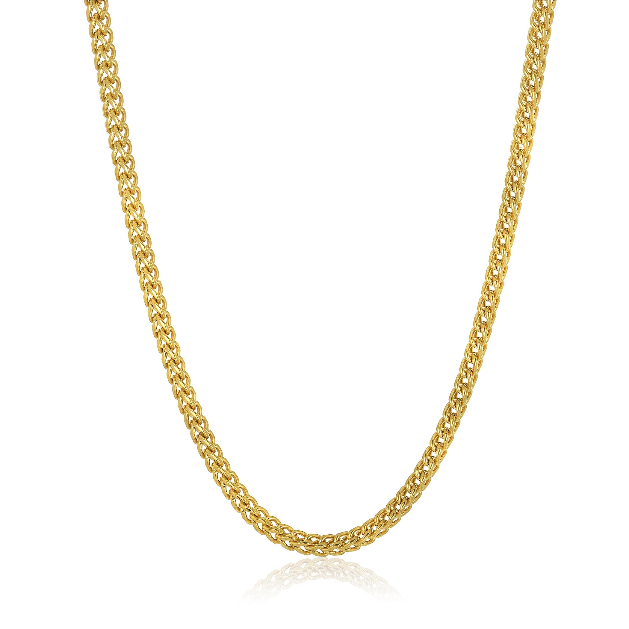 Foto 5 pulgar | Collar West Coast Jewelry Crucible Para Hombre, Cadena Franco De 24 Pulgadas - Venta Internacional.