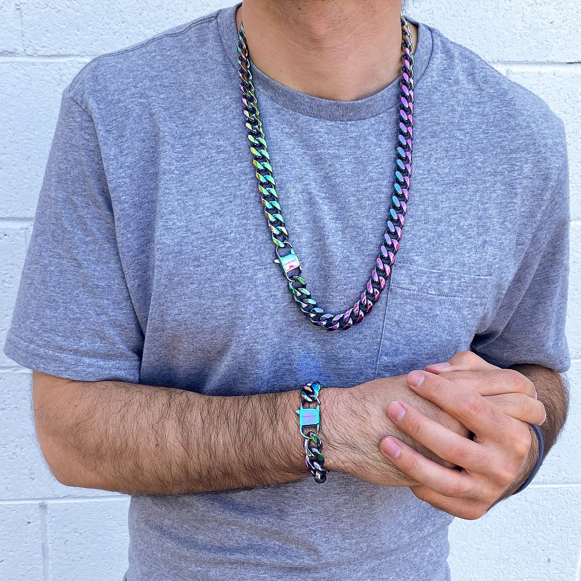 Foto 5 | Set De Joyas West Coast Jewelry Crucible De Acero Inoxidable Para Hombre - Venta Internacional.