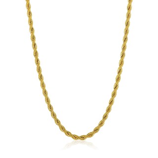 Foto 4 | Collar West Coast Jewelry Crucible Para Hombre, Acero Chapado En Oro - Venta Internacional.