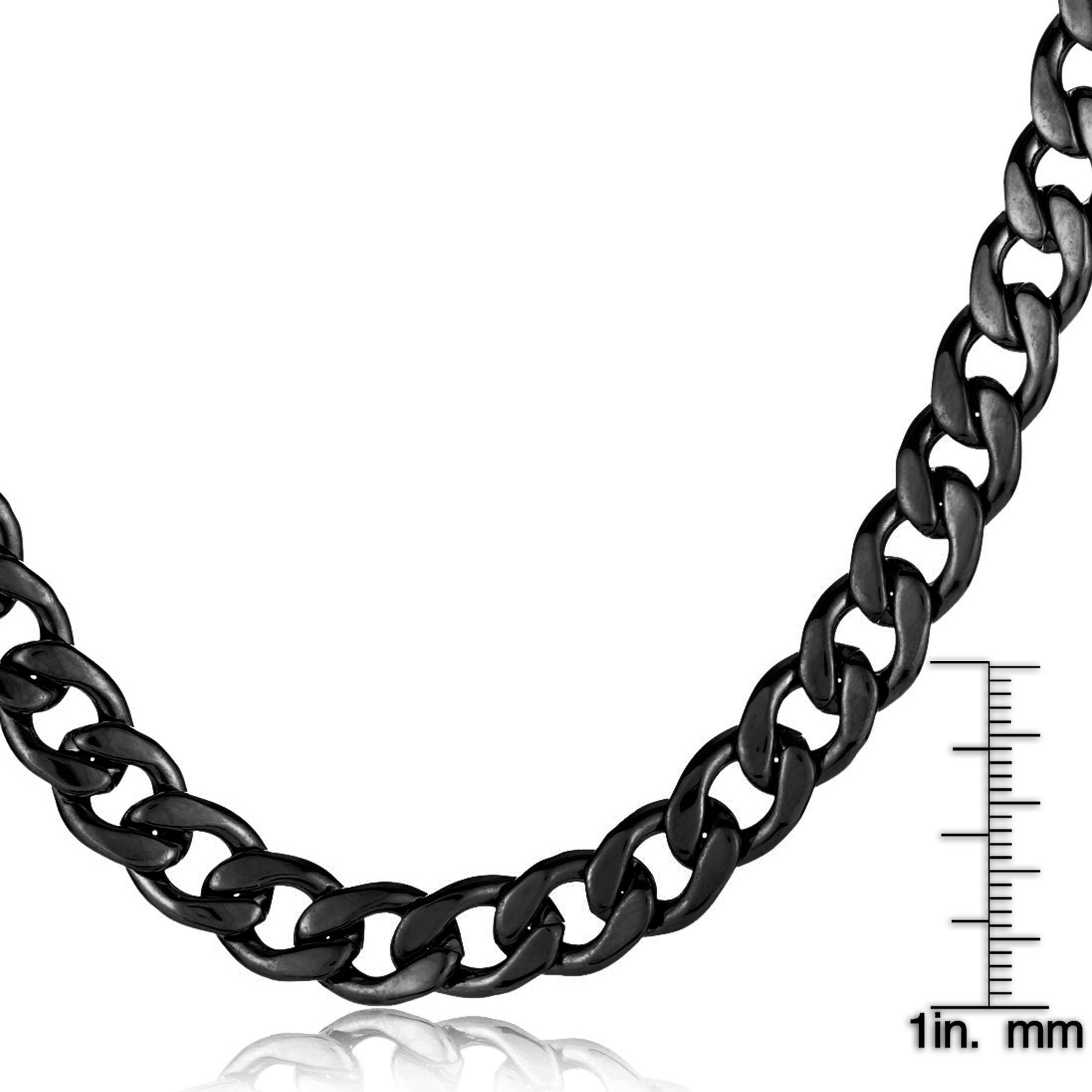 Foto 4 pulgar | Collar West Coast Jewelry Con Forma De Cadena Eslabonada Para Hombre En Acero Inoxidable - Venta Internacional.