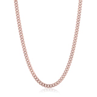 Foto 4 | Collar West Coast Jewelry Crucible Para Hombre, Oro Rosa Y Acero Inoxidable - Venta Internacional.