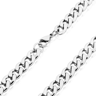 Foto 2 | Collar West Coast Jewelry Con Forma De Cadena Eslabonada Para Hombre En Acero Inoxidable - Venta Internacional.
